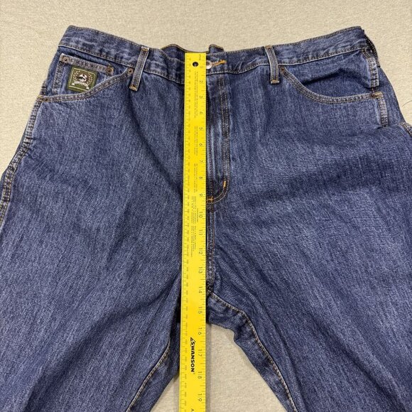 Cinch Western Jeans Mens Green Label Rodeo 42X30 Med Wash Relaxed Fit Cowboy - Picture 10 of 12